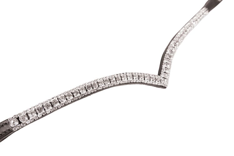 ProPresicce Signature V Diamante Browband by Hy Equestrian image 2